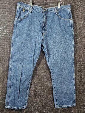 Wrangler George Strait Cowboy Cut Jeans Mens 42x30 Blue Denim 1031MGSHD
